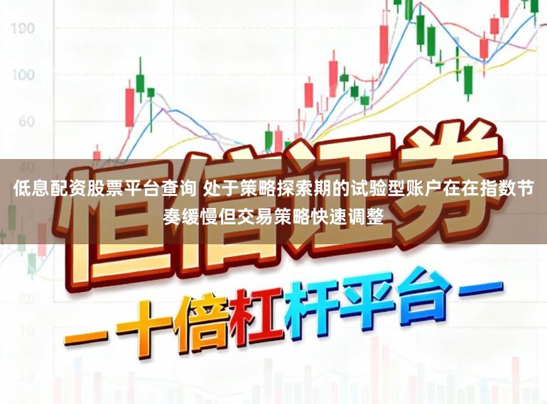 低息配资股票平台查询 处于策略探索期的试验型账户在在指数节奏缓慢但交易策略快速调整