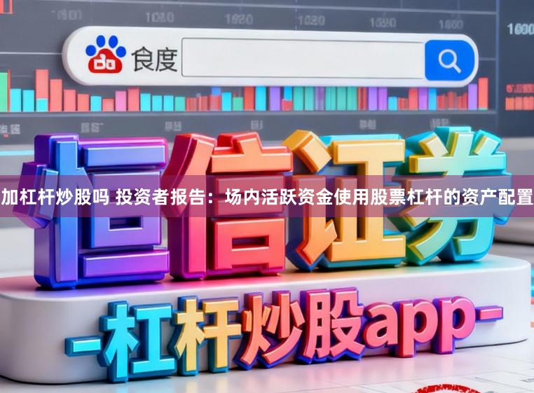 加杠杆炒股吗 投资者报告：场内活跃资金使用股票杠杆的资产配置